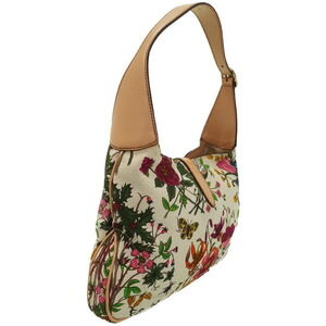Gucci Flower Bag Semi Floral Shoulder Jackie